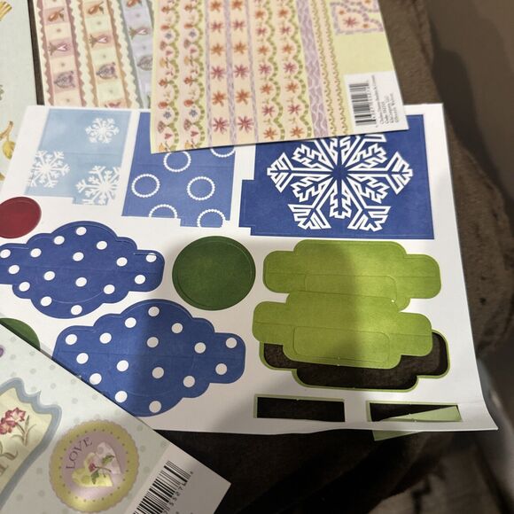 Large Vintage / Y2k Scrapbook Lot 35 Sheets & Two New Refills - Picture 9 of 16